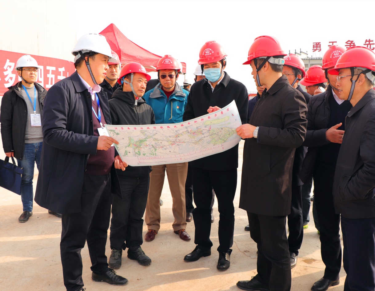 省国资委党委副书记副主任沈建生一行赴集团开展安全生产督查暨困难